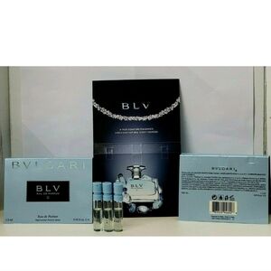 BVLGARI BLV II EAU DE PARFUM 0.05 Oz 3 MINI VIALS